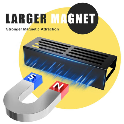 Magnetisk krydderihylde uden boring