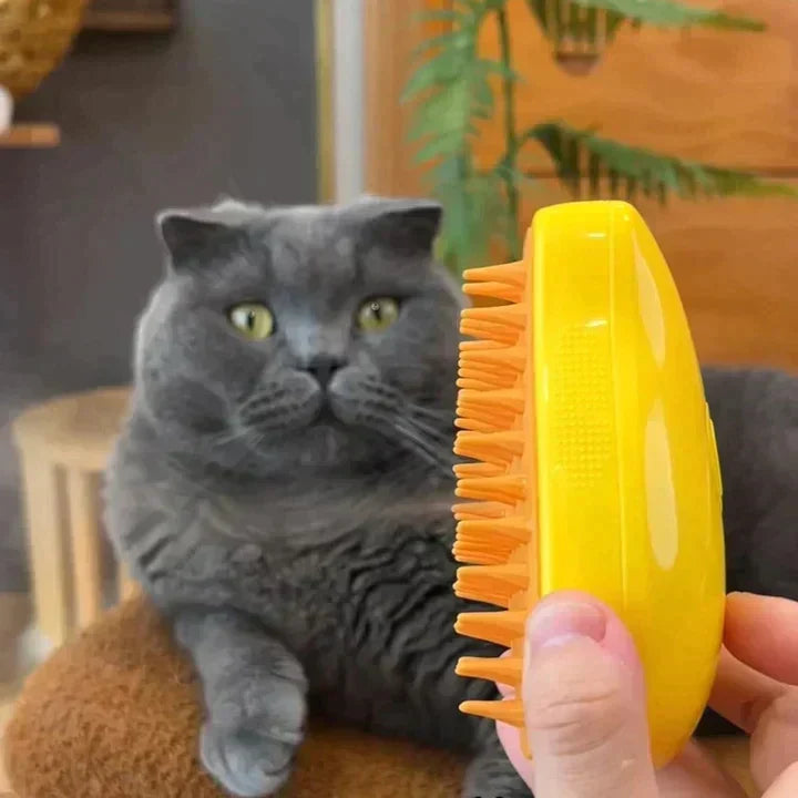 Spraybørste til pelspleje af hunde og katte