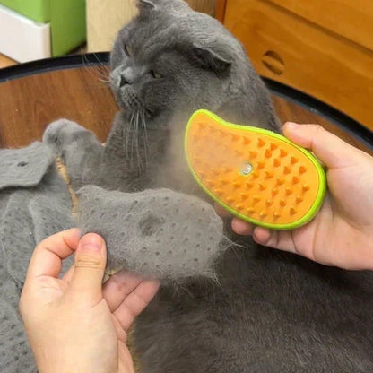 Spraybørste til pelspleje af hunde og katte