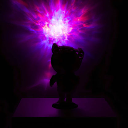 LED-stjerneprojektor med astronautfigur