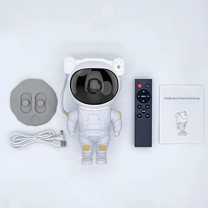 LED-stjerneprojektor med astronautfigur