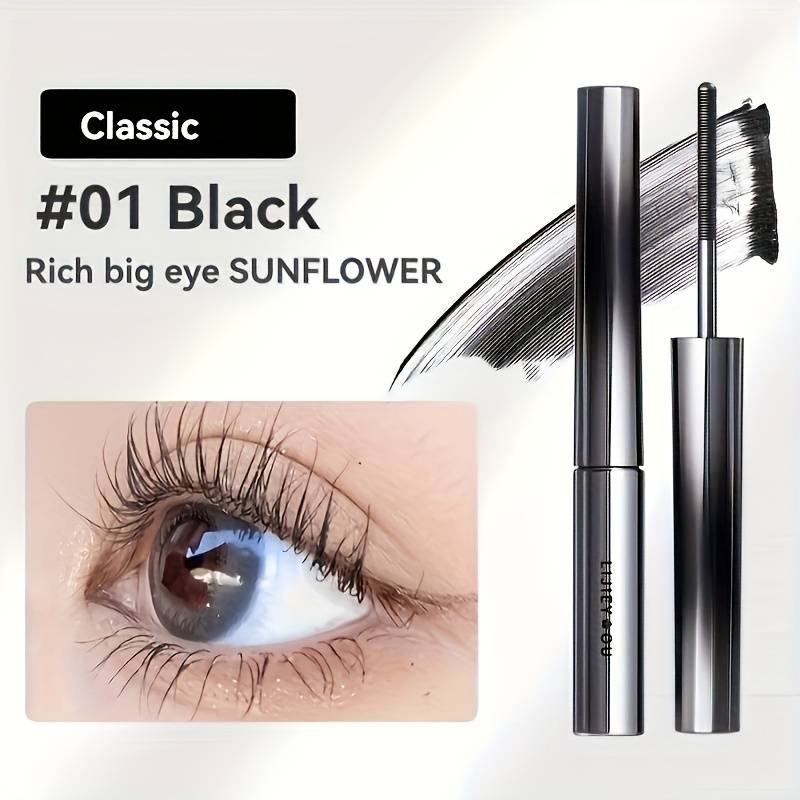Mascara med metalbørste – sort