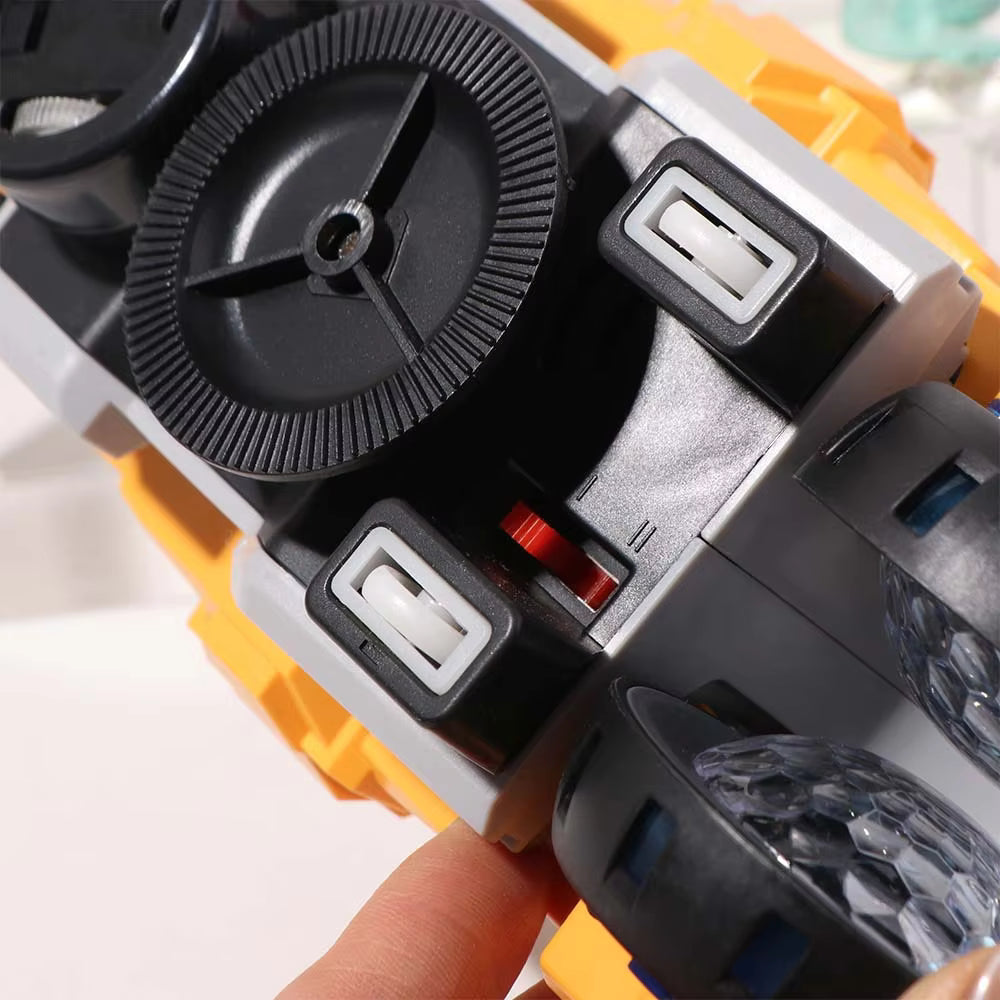 Transformerende stuntmotorcykel til børn – motorcykel og actionfigur