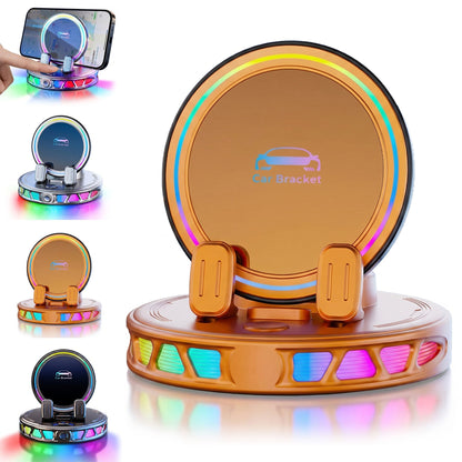 Bilholder til mobiltelefon med enhåndsbetjening