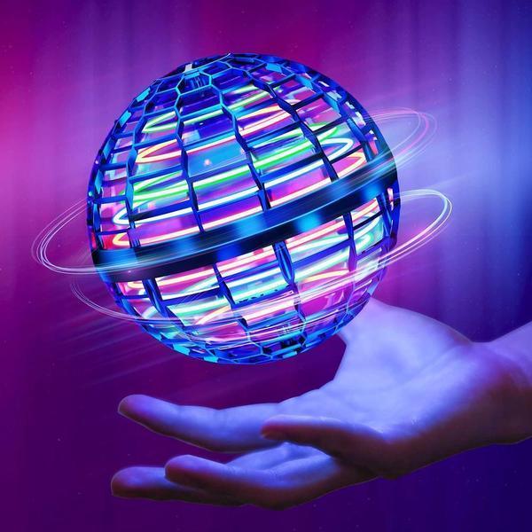 Flyvende LED-bold til indendørs leg