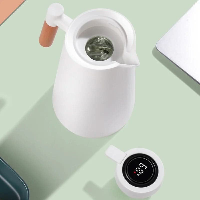 Termokande på 1 liter med temperaturvisning