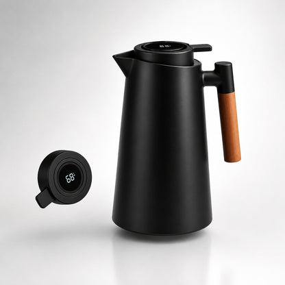 Termokande på 1 liter med temperaturvisning