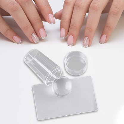 Stempelsæt til fransk manicure