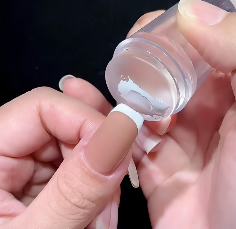 Stempelsæt til fransk manicure