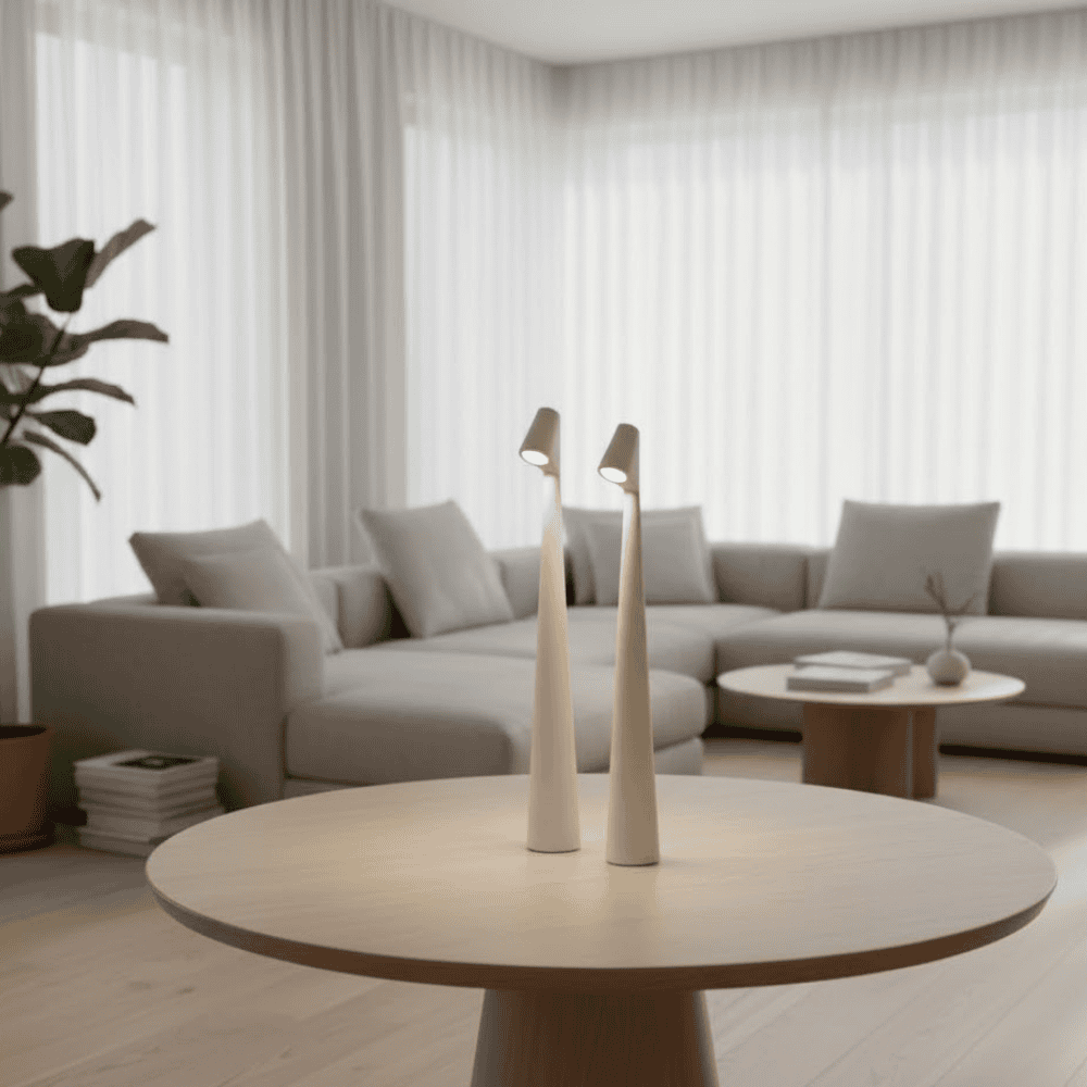 Trådløs LED-bordlampe med touchdæmper i 3 niveauer