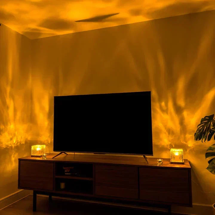 LED-stemningslampe med 16 farver og farveskift
