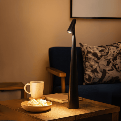 Trådløs LED-bordlampe med dæmpbart varmt hvidt lys