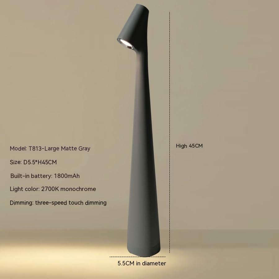 Trådløs LED-bordlampe med dæmpbart varmt hvidt lys