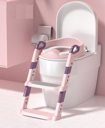 Sammenklappelig toiletstige til børn
