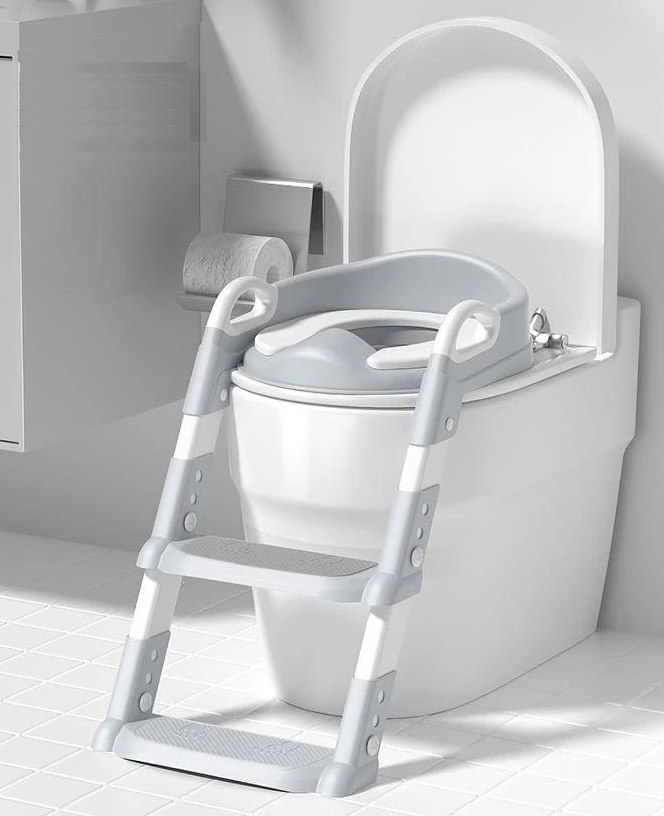 Sammenklappelig toiletstige til børn