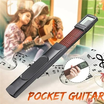 Lommeguitar til øvelse af akkorder