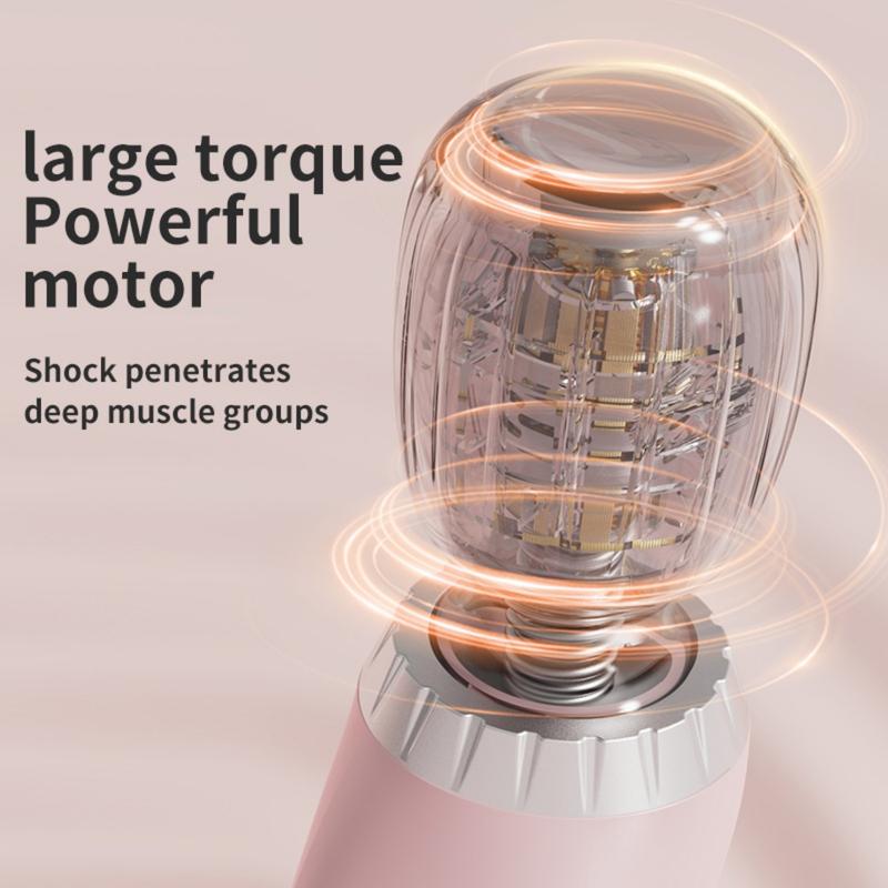 Trådløst massageapparat med 5 intensiteter og USB-opladning