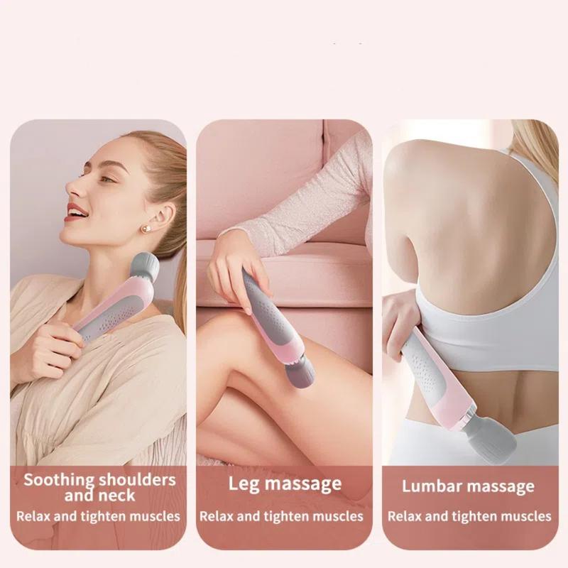 Trådløst massageapparat med 5 intensiteter og USB-opladning