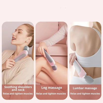 Trådløst massageapparat med 5 intensiteter og USB-opladning