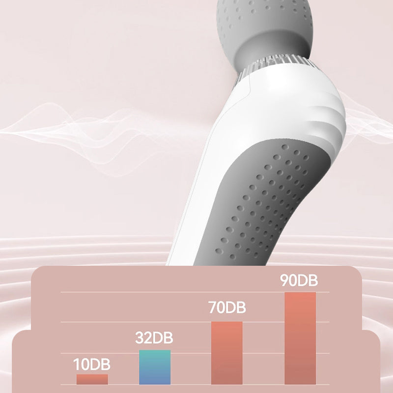 Trådløst massageapparat med 5 intensiteter og USB-opladning