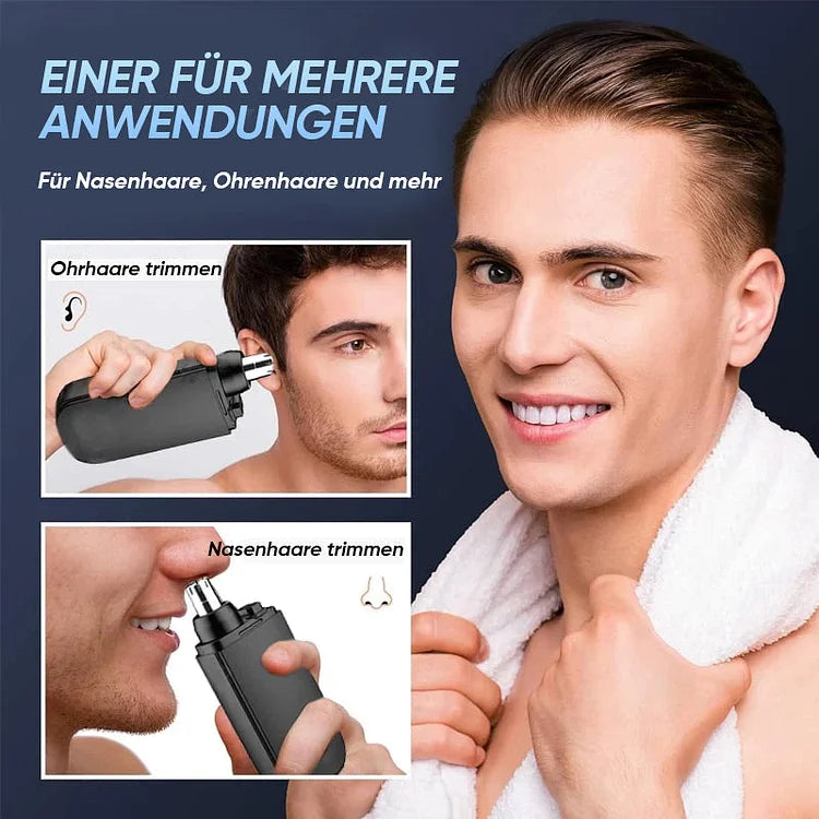 Vandafvisende næse- og ørehårstrimmer