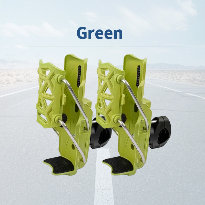 Universal 360° flaskeholder til cykel og motorcykel