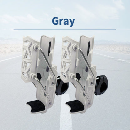 Universal 360° flaskeholder til cykel og motorcykel