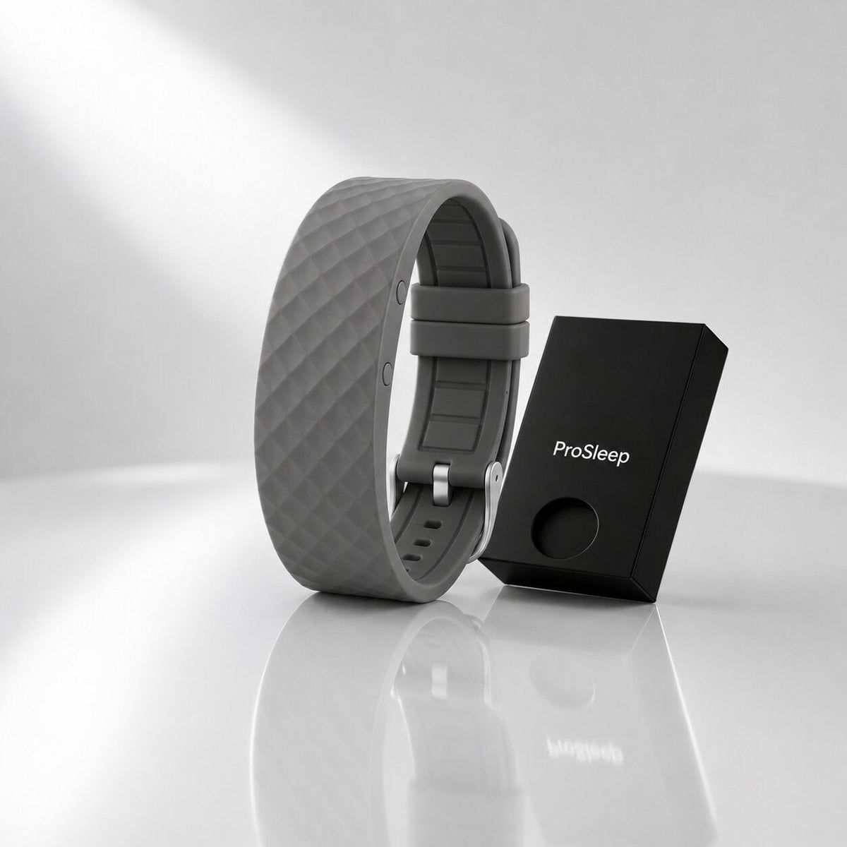 Vibrationsvækkeur som armbånd med LED-display