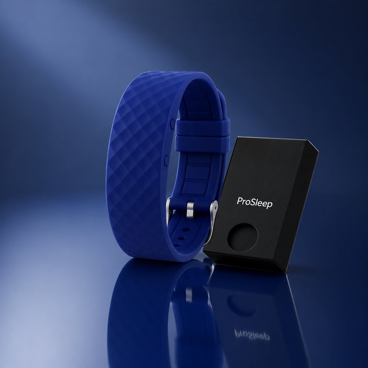 Vibrationsvækkeur som armbånd med LED-display