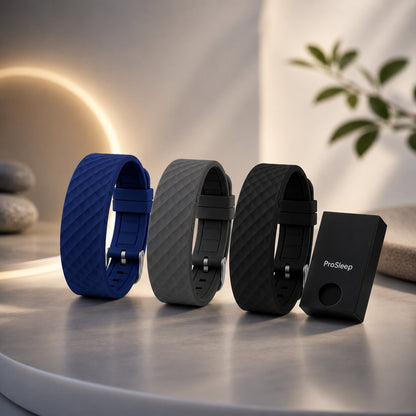 Vibrationsvækkeur som armbånd med LED-display