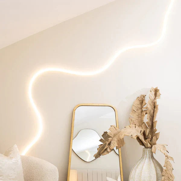 Farverig LED-stemningsbelysning