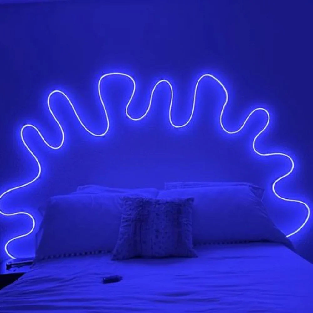 Farverig LED-stemningsbelysning