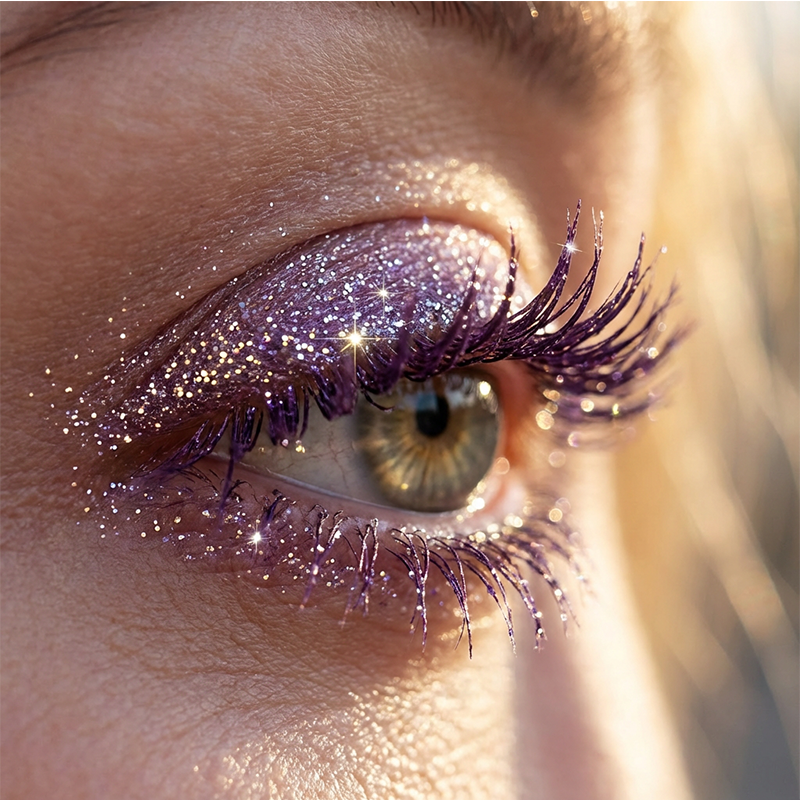 Mascara med ekstra bue, glans og volumen