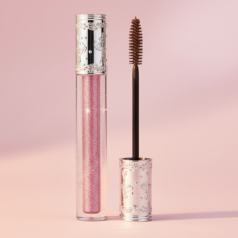 Mascara med ekstra bue, glans og volumen