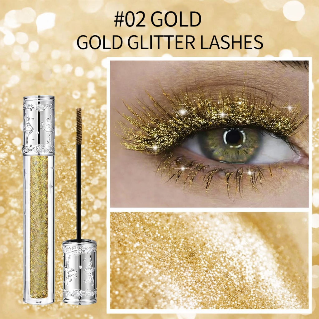 Mascara med ekstra bue, glans og volumen