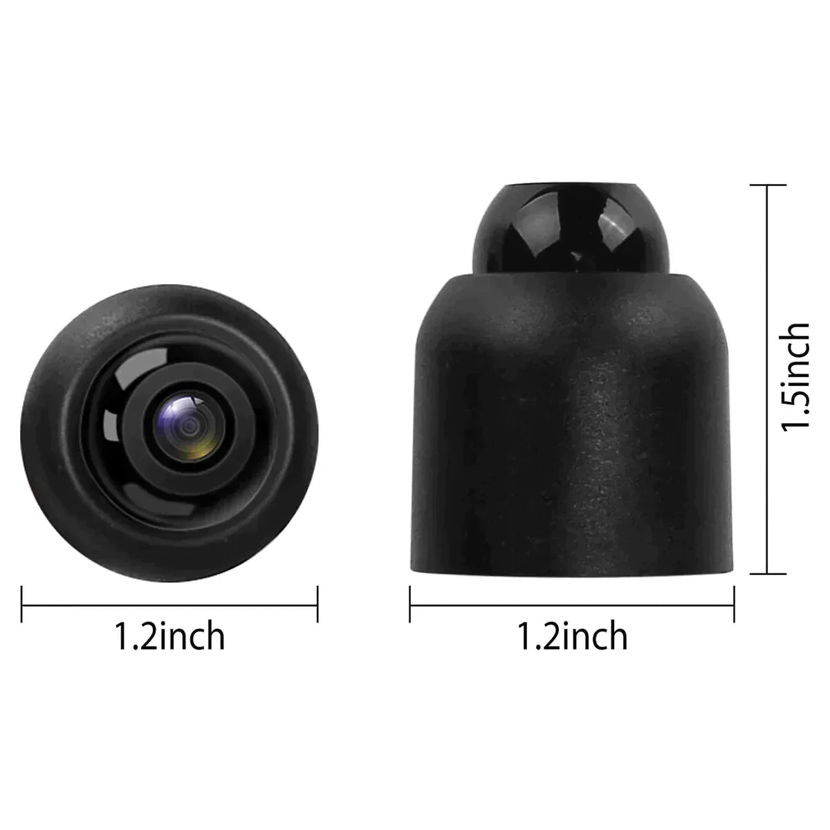 WiFi IP-kamera med 120° vidvinkel, nattesyn og tovejslyd