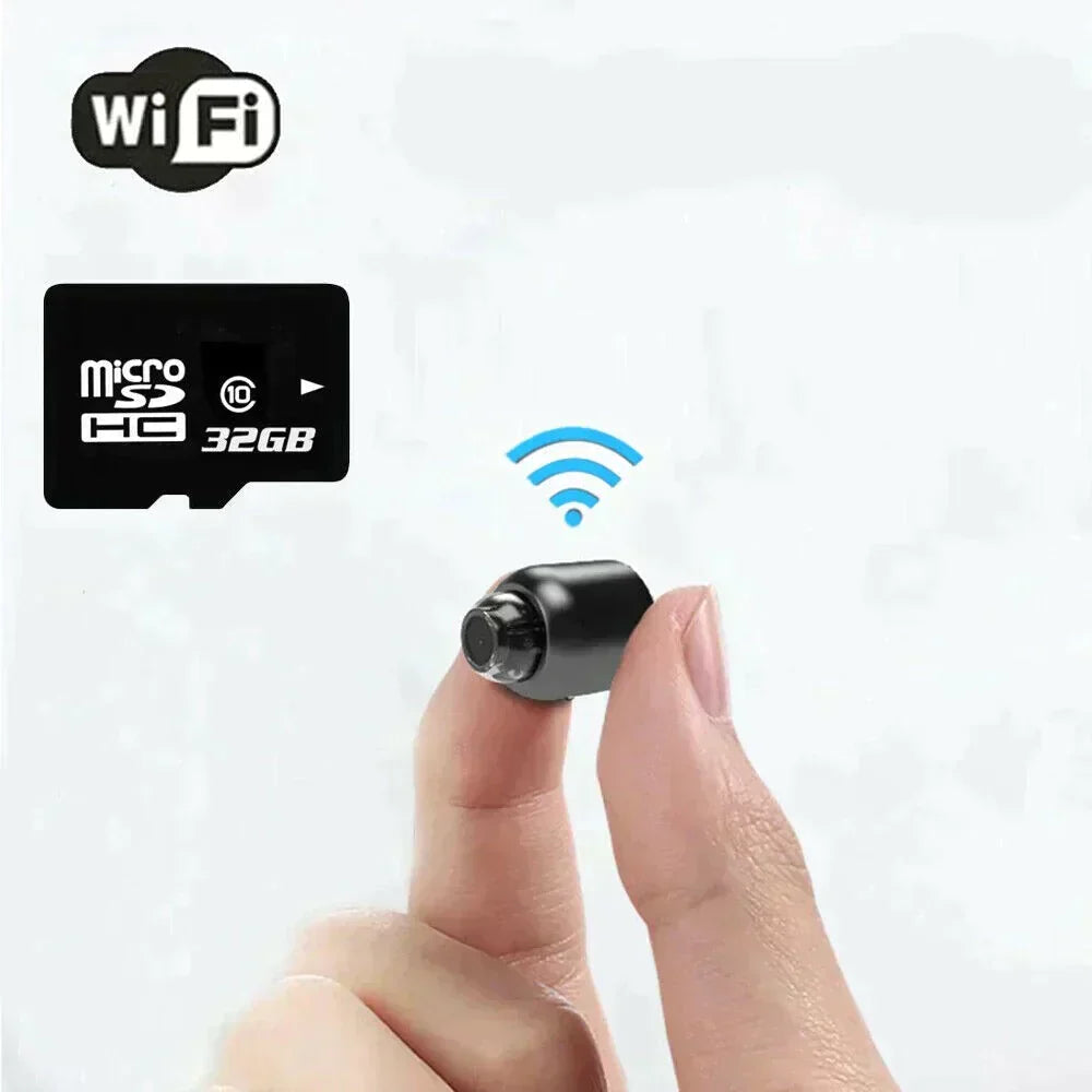 WiFi IP-kamera med 120° vidvinkel, nattesyn og tovejslyd