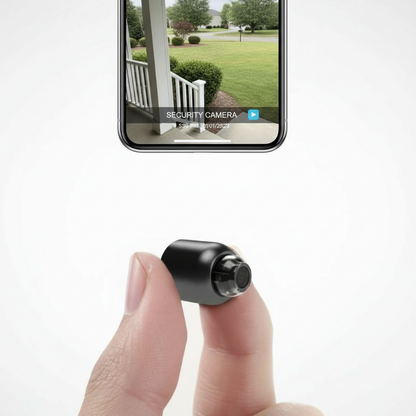 WiFi IP-kamera med 120° vidvinkel, nattesyn og tovejslyd