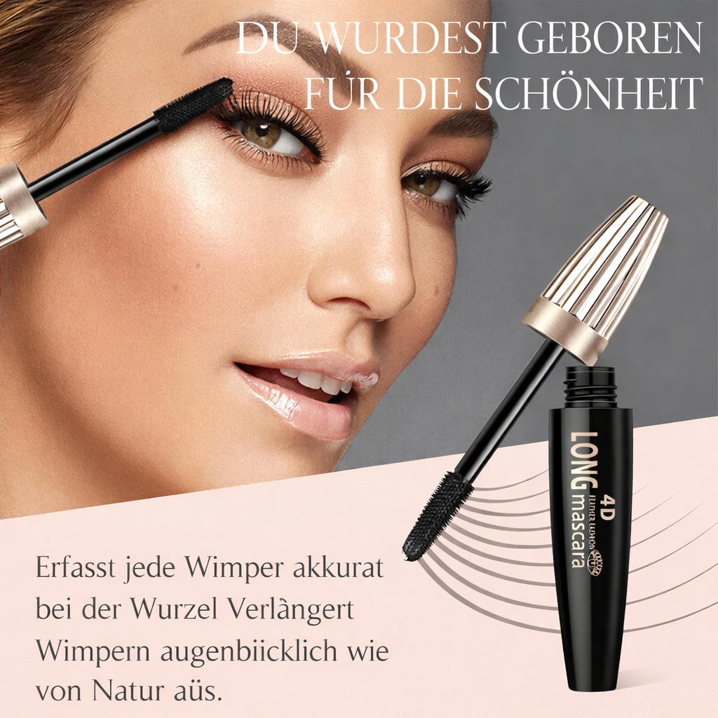 Vandfast fibermascara med ekstra længde og volumen