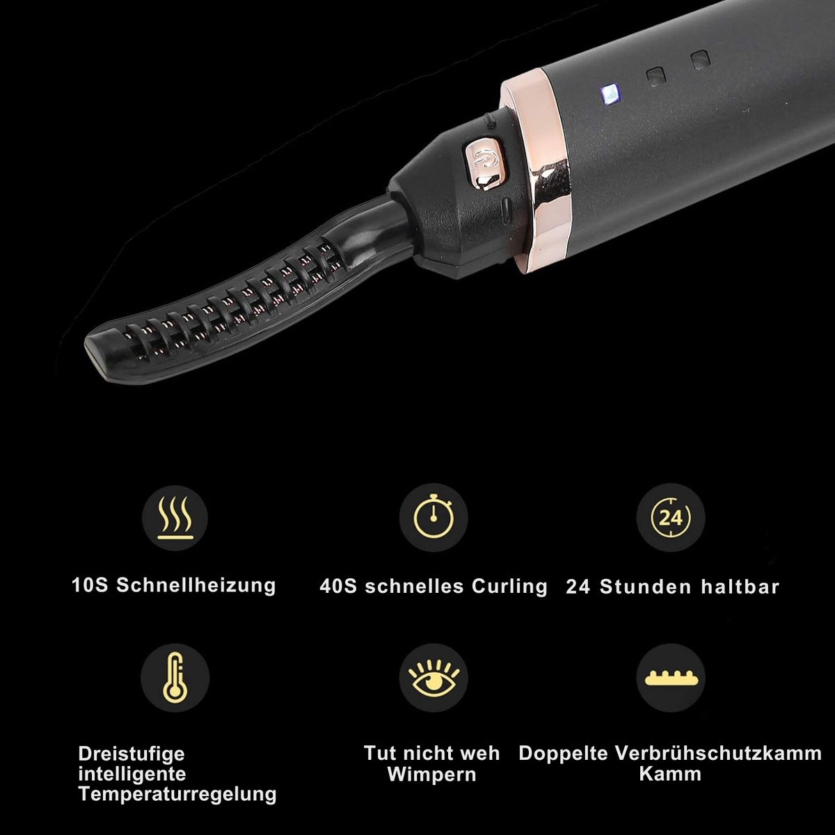 USB-genopladelig opvarmet vippebukker