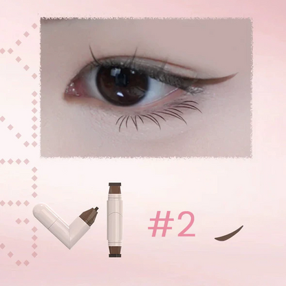 Eyelinerstempel til ensartede vinger