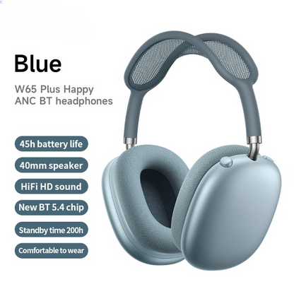 Trådløse over-ear høretelefoner med ANC og 45 timers batteri