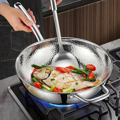 Wok i rent titanium 30 cm til induktion