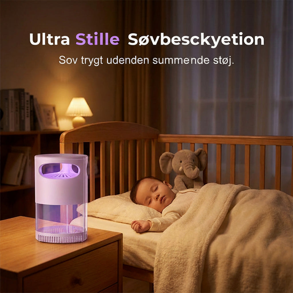 USB-insektfælde med UV-lys og støjsvag ventilator – produktbillede 5