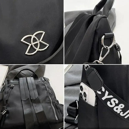 Multifunktionel tyverisikret crossbody-taske