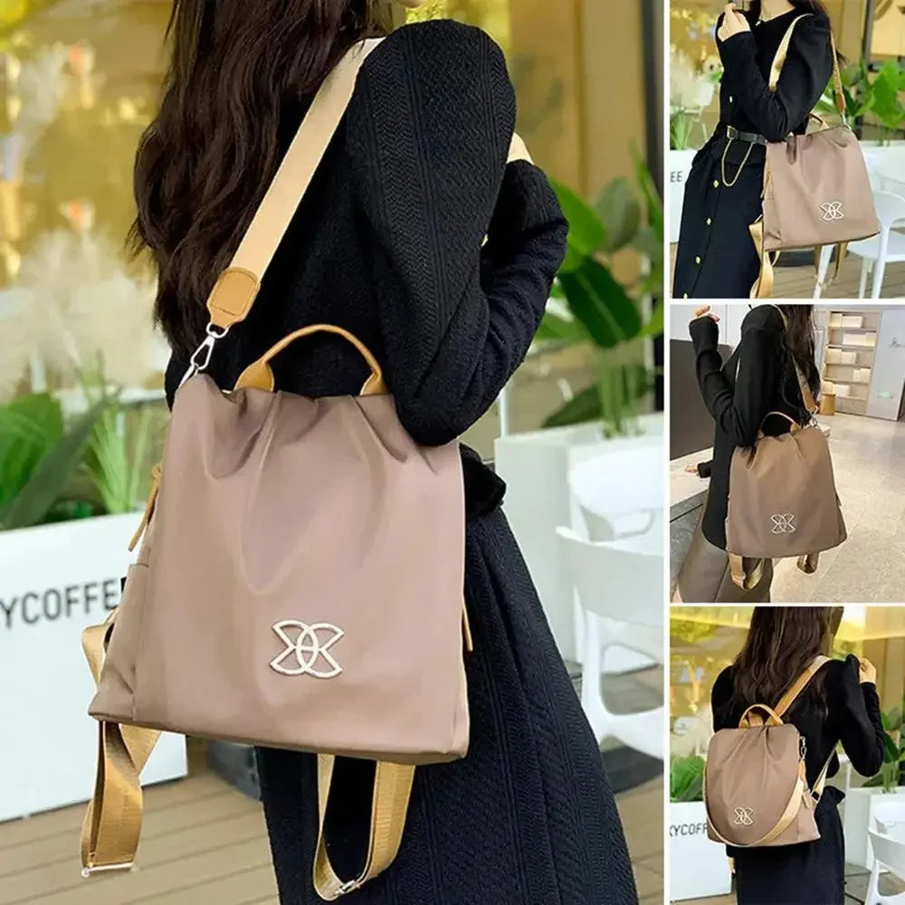Multifunktionel tyverisikret crossbody-taske