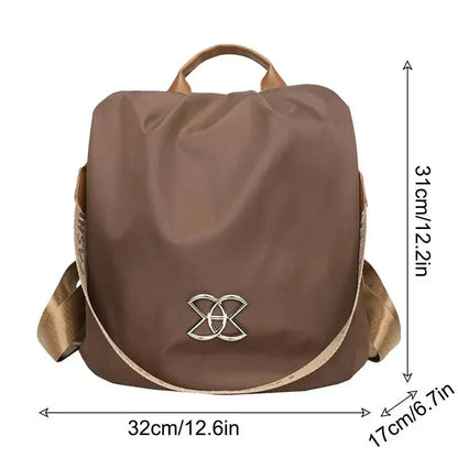 Multifunktionel tyverisikret crossbody-taske