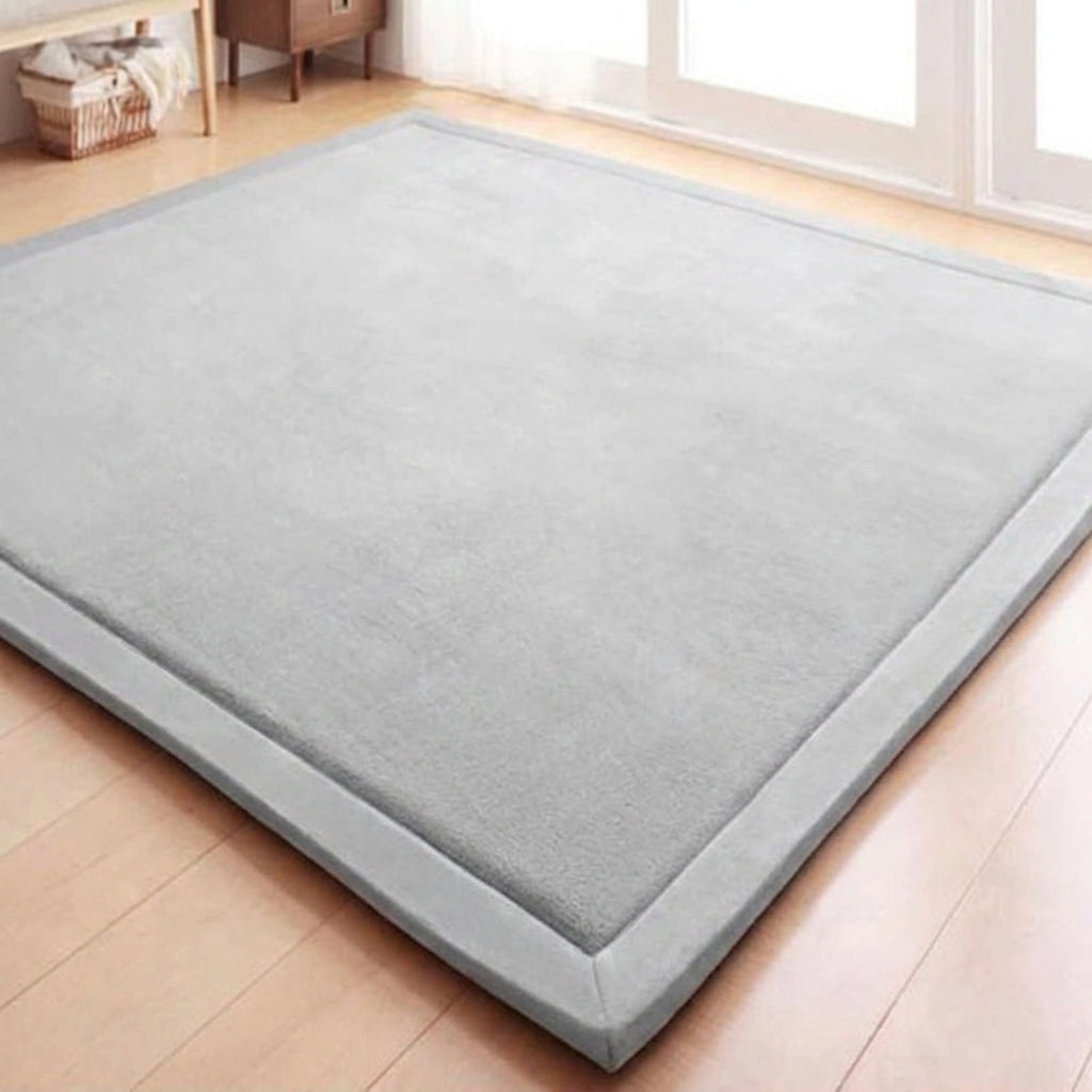 Polstret legemåtte med velouroverflade – 3,5 cm skum