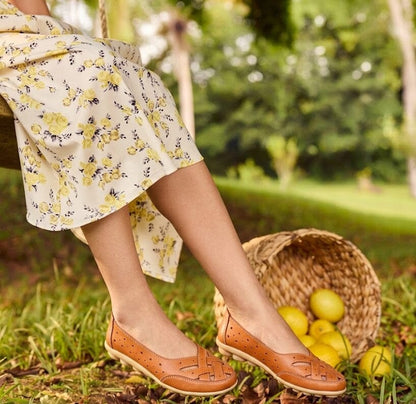 Åndbare loafers i vegansk læder