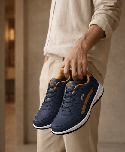 Casual sneakers i vegansk læder til mænd